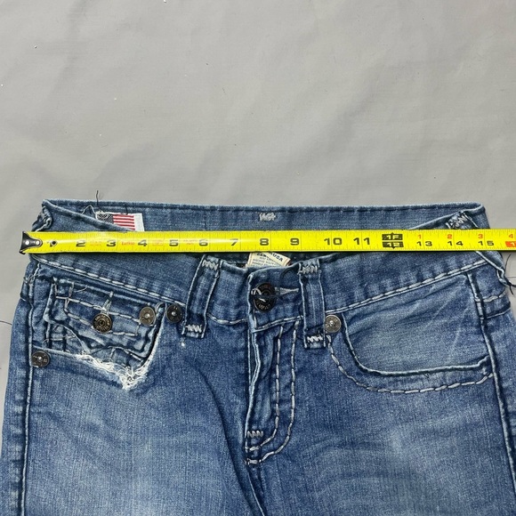 Vintage Y2K True Religion USA Made Billy Super T Jeans (30x33) Blue Denim READ - Picture 11 of 15